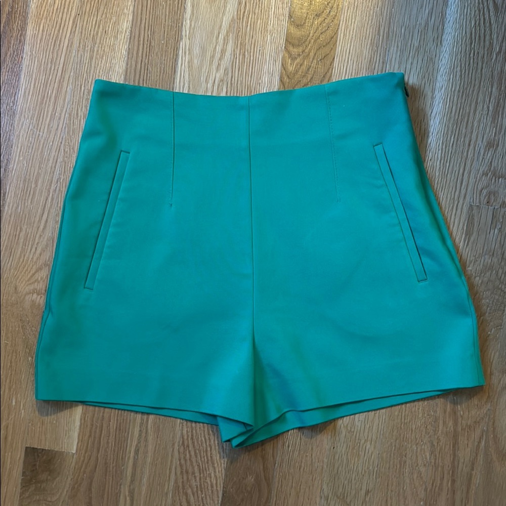 Women's Green Shorts